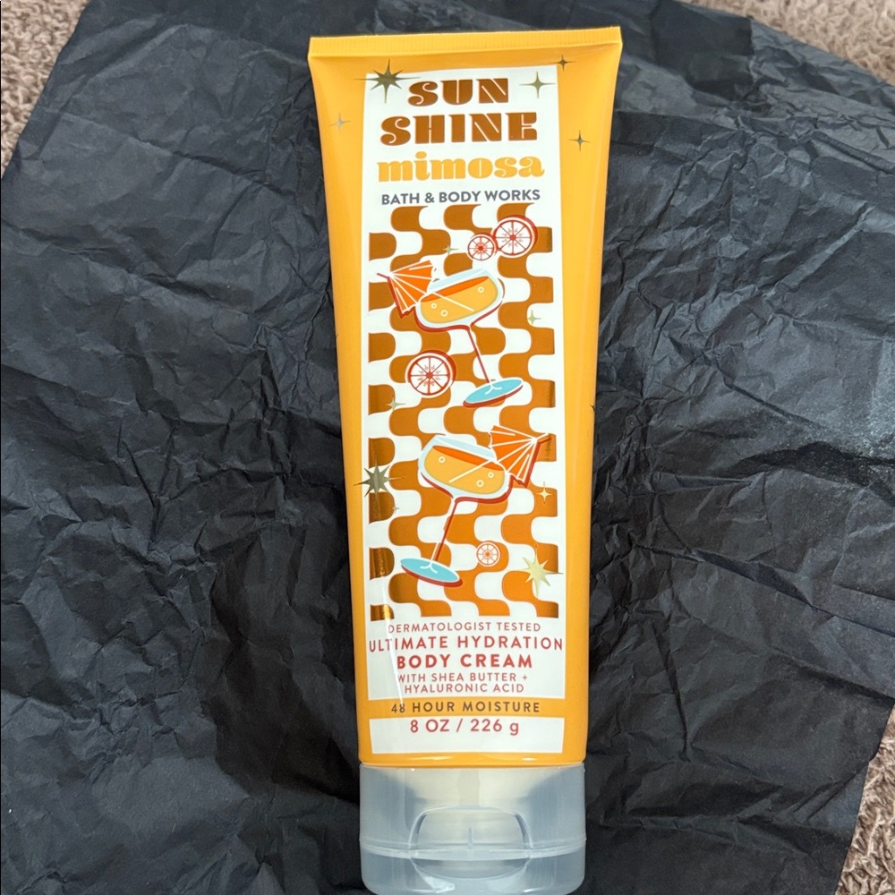 🎊3/$20 Bath & Body Works Sunshine Mimosa Body Cream 8 oz
